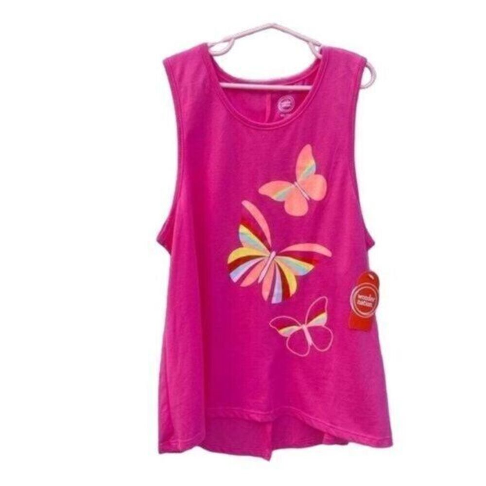 Girl’s Butterfly Tank Top Size XXL New